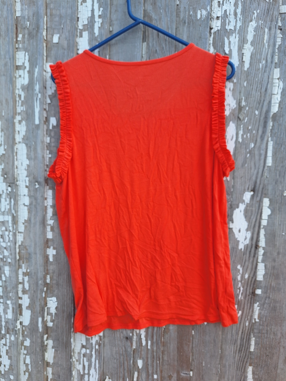 Grace & Lace Ruffle-Trim Tank Size Large - Picture 3 of 5
